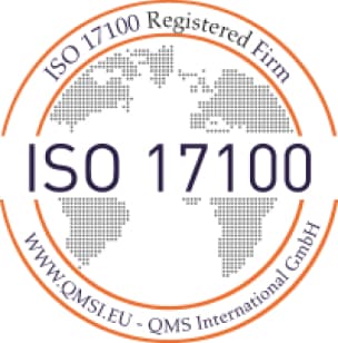 ISO 17100 Registered Firm
